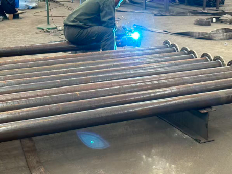 庆阳20#无缝注浆管加工108*6钢花管棚管